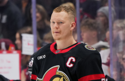 “I took a couple of sticks in the face,” Brady Tkachuk returned only to leave the game midway for precautionary reasons