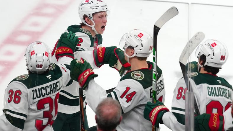 NHL: Stanley Cup Playoffs-Minnesota Wild at Vegas Golden Knights