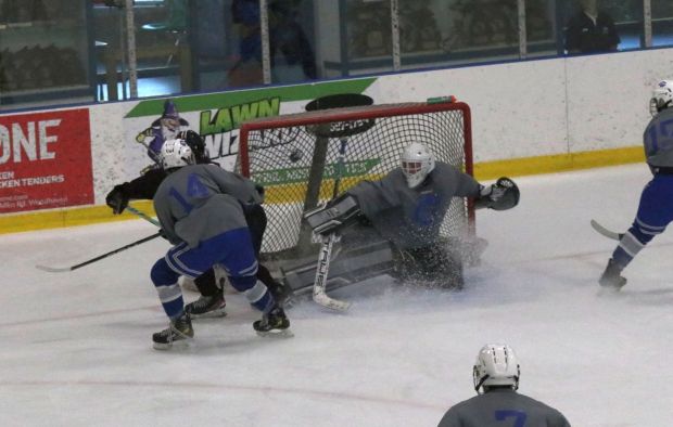 The annual high school ice hockey summer league held at...