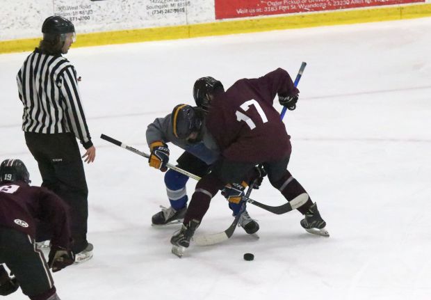 The annual high school ice hockey summer league held at...