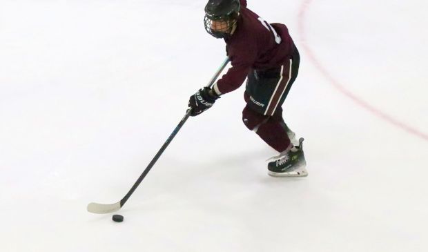 The annual high school ice hockey summer league held at...
