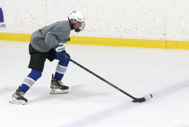 The annual high school ice hockey summer league held at...