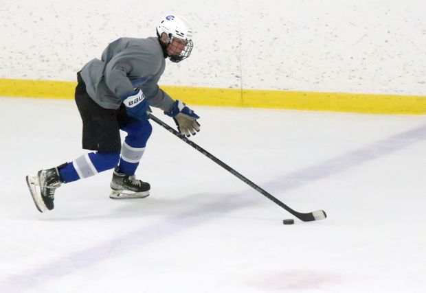 The annual high school ice hockey summer league held at...
