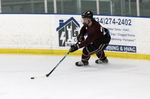The annual high school ice hockey summer league held at...