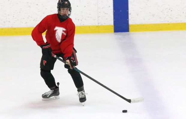 The annual high school ice hockey summer league held at...