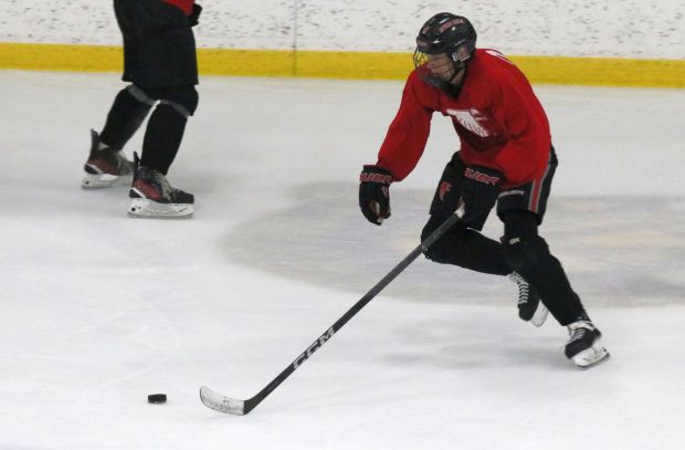 The annual high school ice hockey summer league held at...