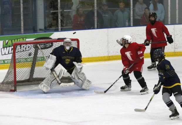 The annual high school ice hockey summer league held at...