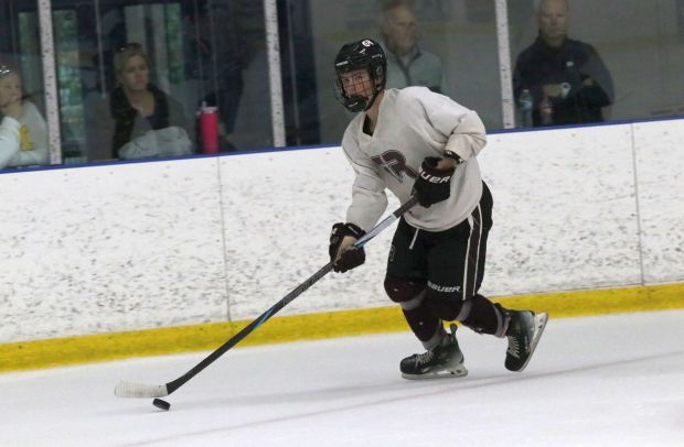 The Riverview Gabriel Richard ice hockey team earned a 2-0...