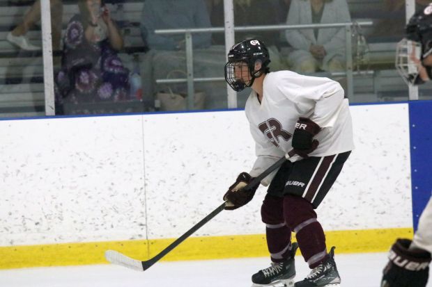 The Riverview Gabriel Richard ice hockey team earned a 2-0...