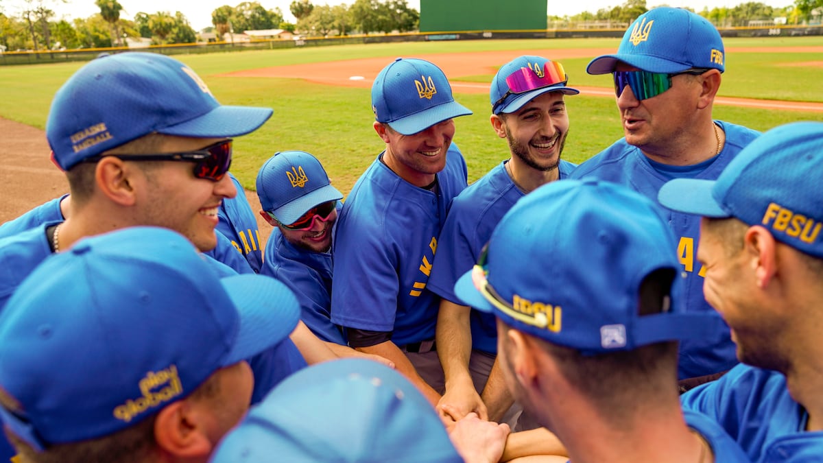 Far from war, Ukraine’s baseball team finds relief in Tampa Bay