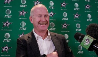 Stars' Jim Nill wins third-straight Jim Gregory GM of the Year Award