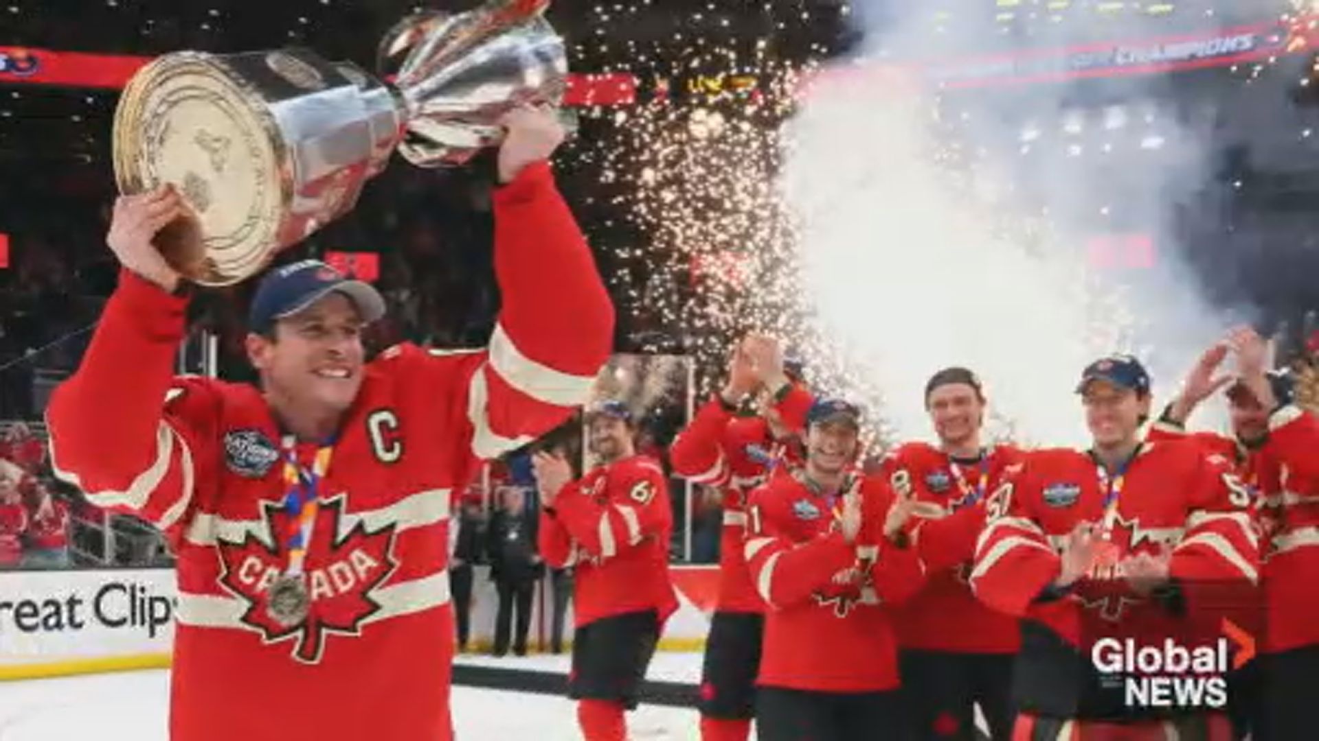 Click to play video: 'Canadian pride on display after 4 Nations victory against U.S.'