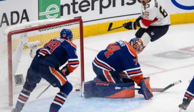 Marchand scores in double OT, Panthers beat Oilers 5-4 to tie series 1-1 - Edmonton