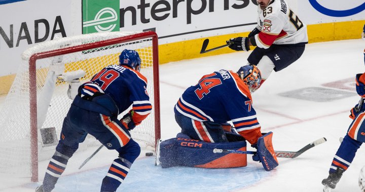 Marchand scores in double OT, Panthers beat Oilers 5-4 to tie series 1-1 - Edmonton