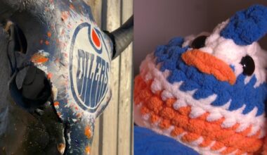 Artists craft unique Edmonton Oilers pieces during Stanley Cup final
