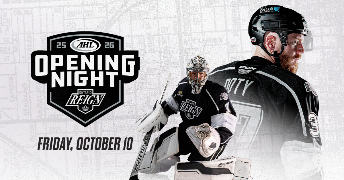 Ontario Reign | Reign's 2025-26 Opening Night Set For October 10