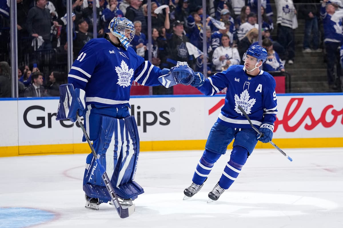 John Tavares highlights physicality, power play, while looking to improve after Game 1 win vs. Senators