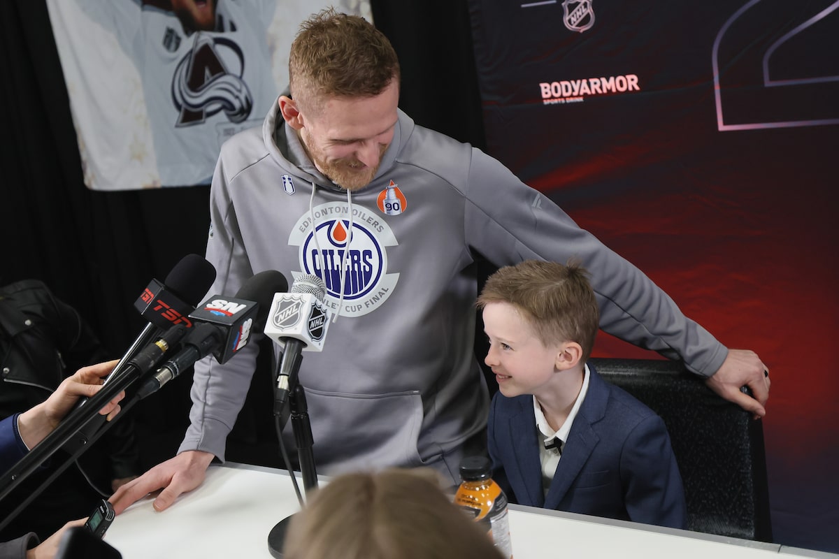 Edmonton Oilers’ Corey Perry still enjoying the Stanley Cup chase
