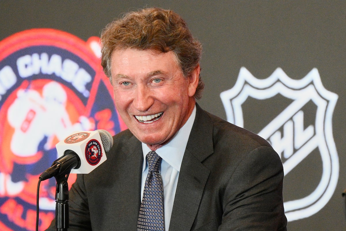 Wayne Gretzky is hiding in plain sight during the Stanley Cup final