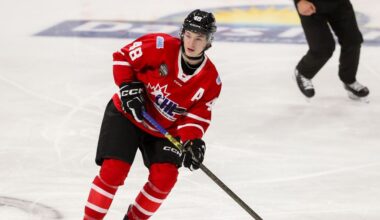 Matthew Schaefer, Utah Mammoth draft prospect....