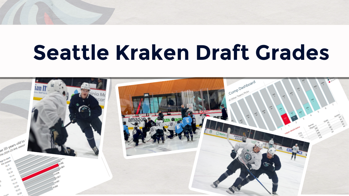 Grading the Seattle Kraken's draft picks through the years (so far)