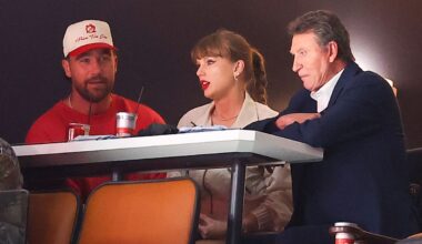 Wayne Gretzky, Taylor Swift and Travis Kelce in attendance during Oilers’ thrilling overtime win against Panthers