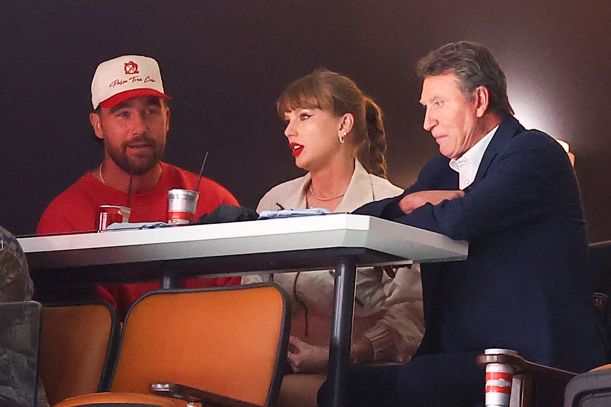 Wayne Gretzky, Taylor Swift and Travis Kelce in attendance during Oilers’ thrilling overtime win against Panthers