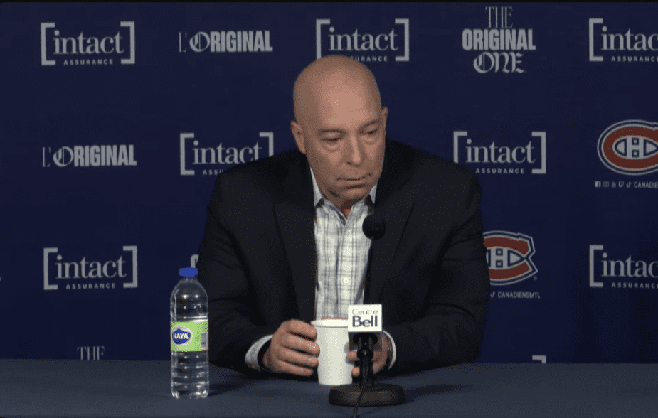 Montreal Canadiens GM Kent Hughes