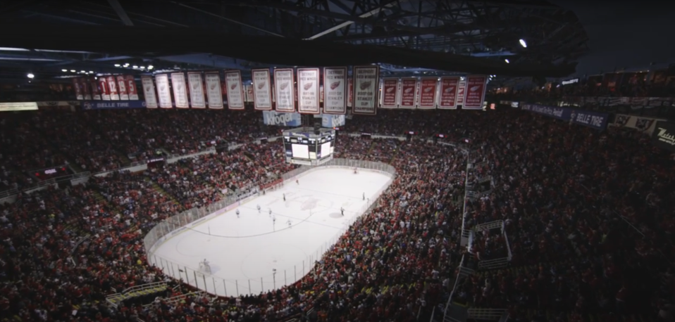The Joe Louis Arena served as an intimidating venue for the Detroit Red Wings