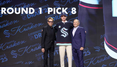 Seattle Kraken Jake O'Brien NHL Draft first-round pick 2025...