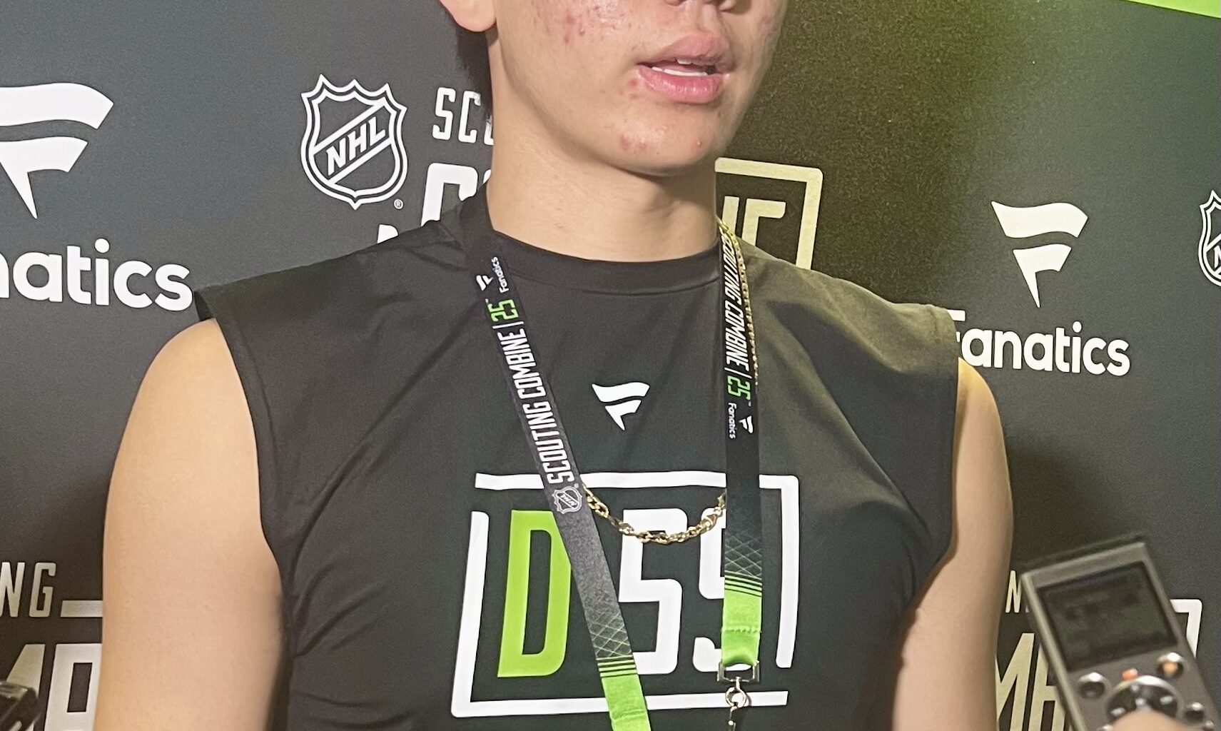 Simon Wang NHL Scouting Combine