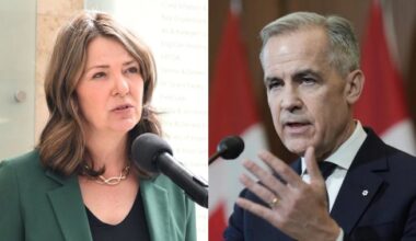 Carney, Smith won’t attend Game 5 of Stanley Cup final: Alberta premier’s office