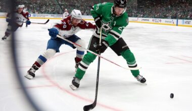 Miles Wood's "outstanding" Game 2 ruined by turnover in Avalanche loss