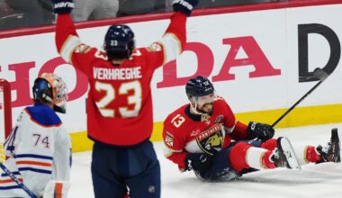 Stanley Cup Final averaged 2.5M US viewers, a drop from last year's Cup and the 4 Nations final