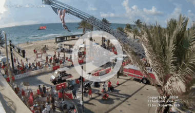 Live webcams show Florida Panthers victory celebration