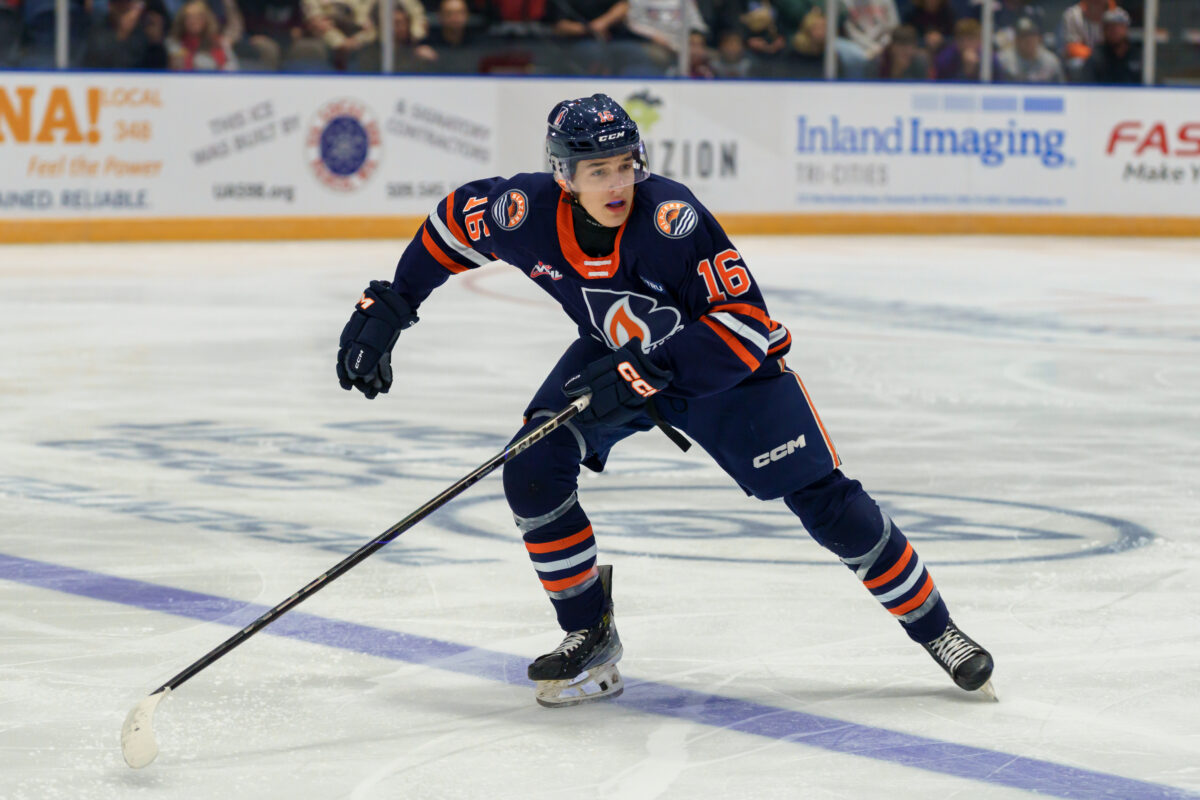 Tommy Lafreniere Kamloops Blazers