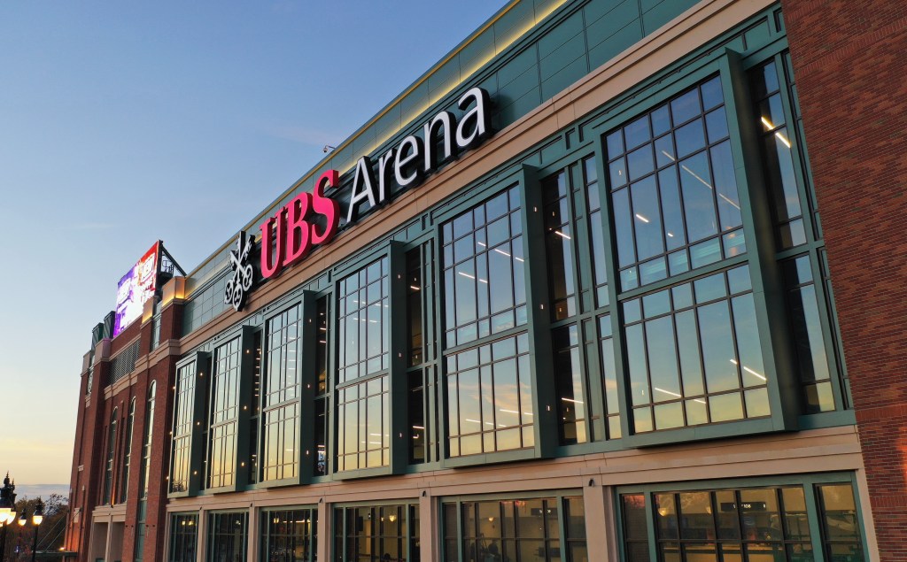 NHL commissioner says UBS Arena, the Islanders' home rink, will host a league event in 2027.