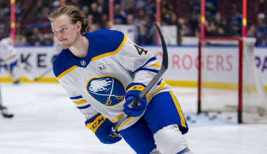 Sabres Notes: Peterka, Byram, Samuelsson