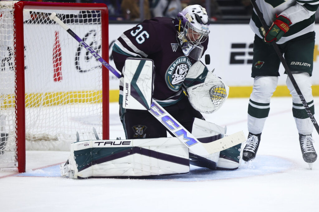 Red Wings To Acquire John Gibson From Ducks