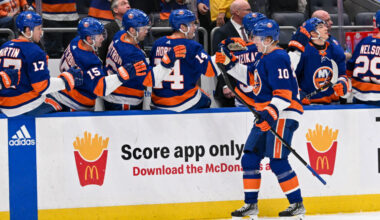 East Notes: Islanders RFAs, Penguins, Lauko