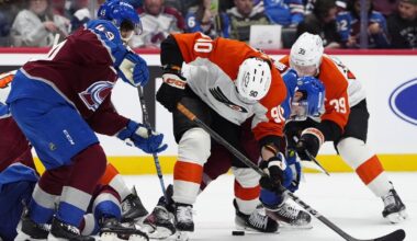 It's going to be real lean for the Flyers from here