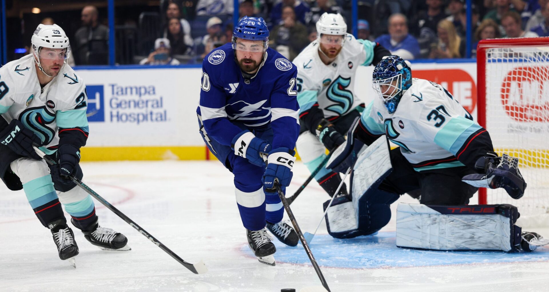 Lightning Slay Kraken To Keep Winning Streak Alive