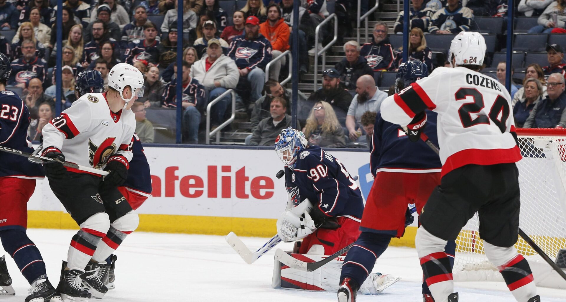 Elvis Merzlikins Faces Uncertain Future as Columbus Considers Trade