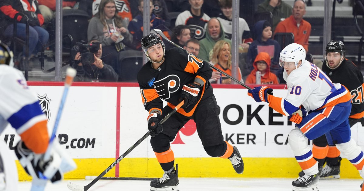 Tyson Foerster stays hot, Flyers beat Islanders in shootout to keep rolling
