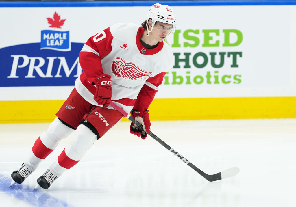 Red Wings Re-Sign Albert Johansson To Two-Year Deal