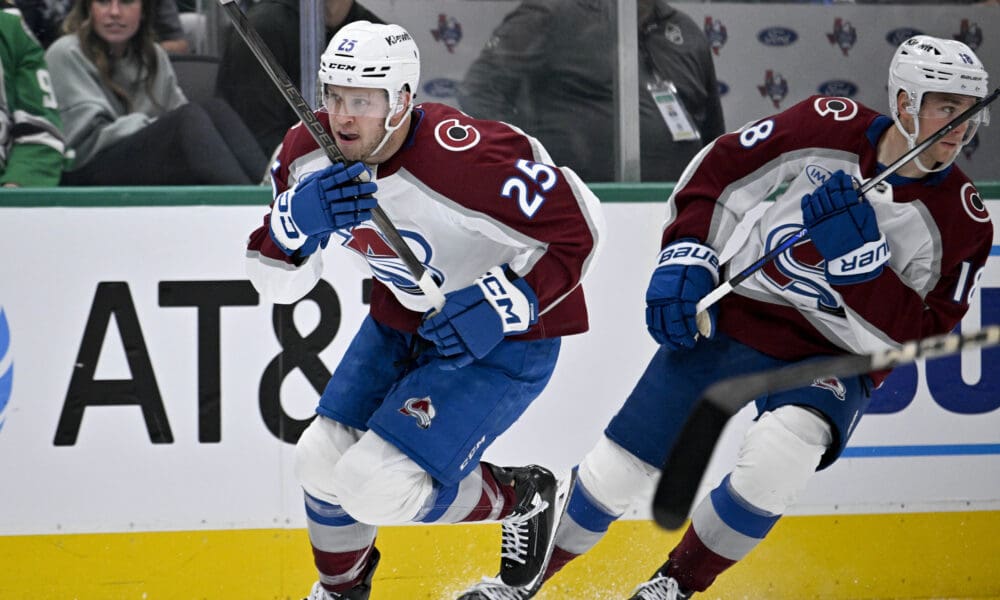 Avalanche's Logan O'Connor Has Hip Surgery, Out 5-6 Months