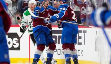 Colorado Avalanche Winger Out Five to Six Months