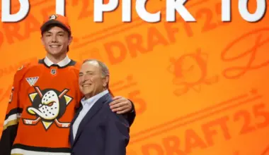 Ducks draft pick Roger McQueen got to meet Lightning McQueen to start NHL career