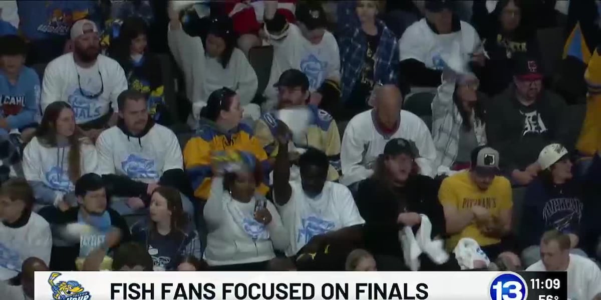 Walleye fans show out for second finals game before series heads to Canada