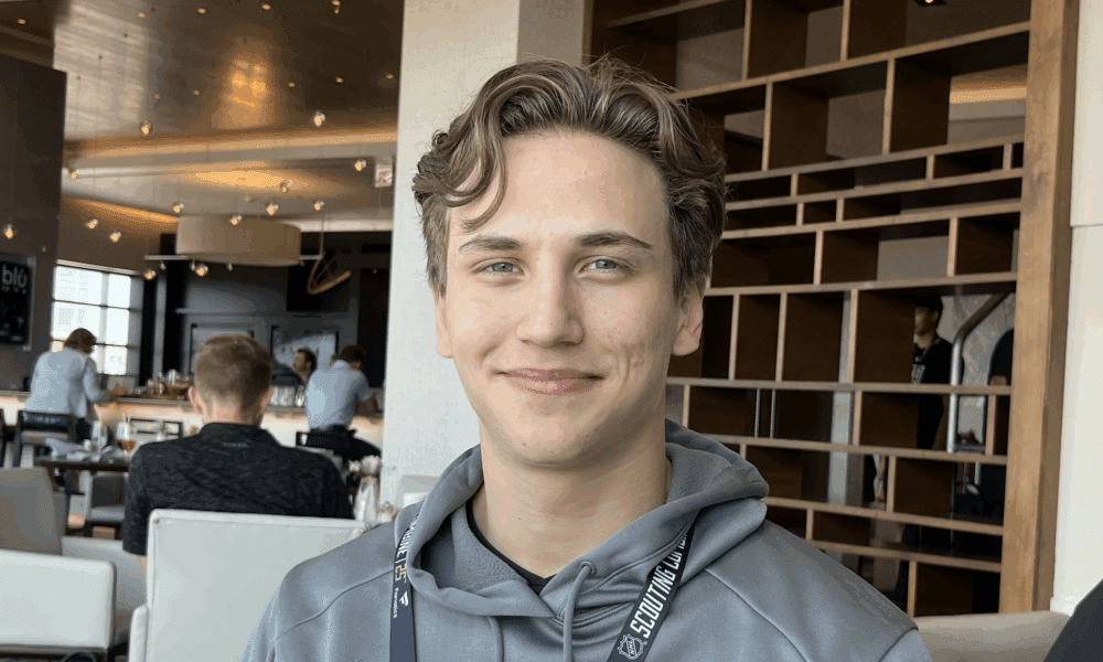 Victor Eklund on Sibling Rivalry With William, Who's Interviewing Him at Combine (+)